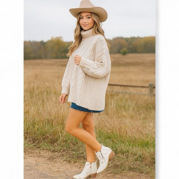 Nine West White Calf-Hair Ankle Bootie 8 Brown Pointy Toe - Picture 7 of 14